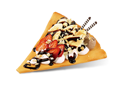 いちごバナナダブルチョコホイップ