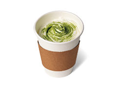 ホット抹茶ミルク